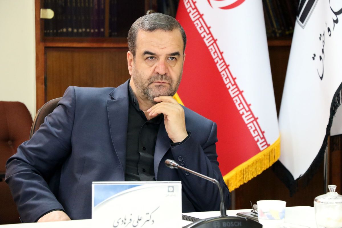 جناب دکترفرهادی رمعاون وزیردادگستری ورییس سازمان تعزیرات